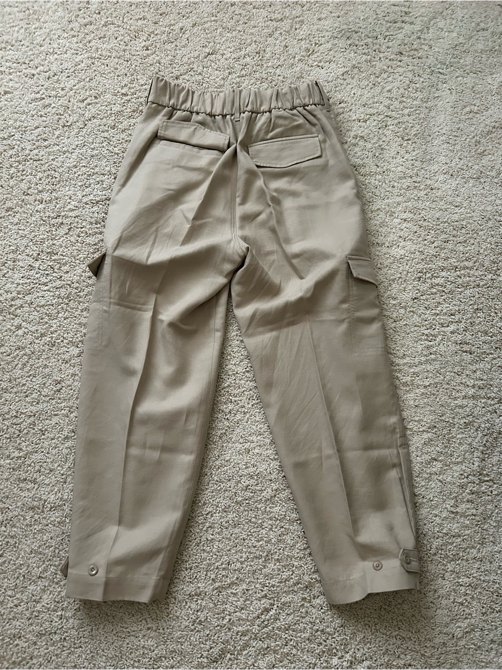 Banana Republic Tencel Linen Cargo Pant - Picture 5 of 7